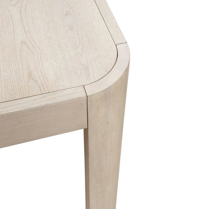 South Bend Rectangular Leg Table - Cloud White Oak Wood