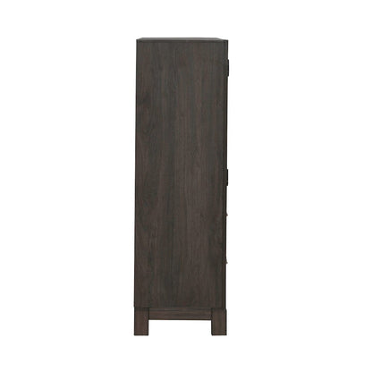 Modern Edge Dressing Chest for Bedroom - Caffe