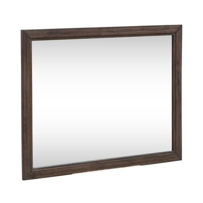 Modern Edge Landscape Mirror for Bedroom Dresser Mount - Caffe