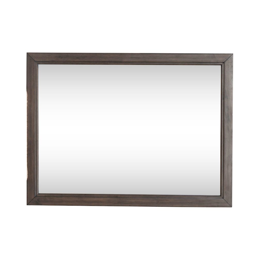 Modern Edge Landscape Mirror for Bedroom Dresser Mount - Caffe