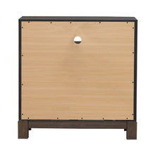 Modern Edge Bedroom Bedside Chest w/ Charging Station USB-A USB-C - Caffe