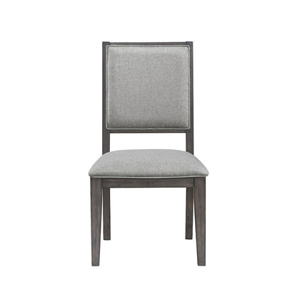 Modern Edge Uph Side Chair (RTA) - Caffe