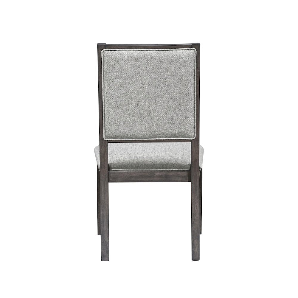 Modern Edge Uph Side Chair (RTA) - Caffe