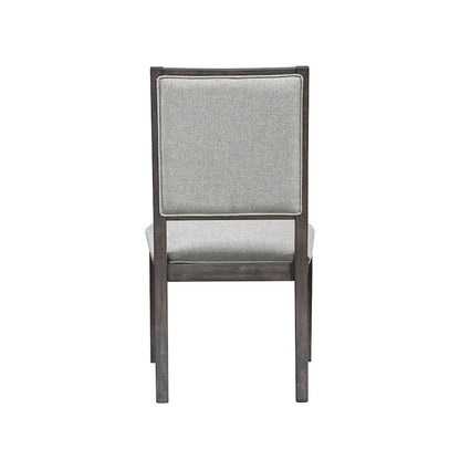 Modern Edge Uph Side Chair (RTA) - Caffe