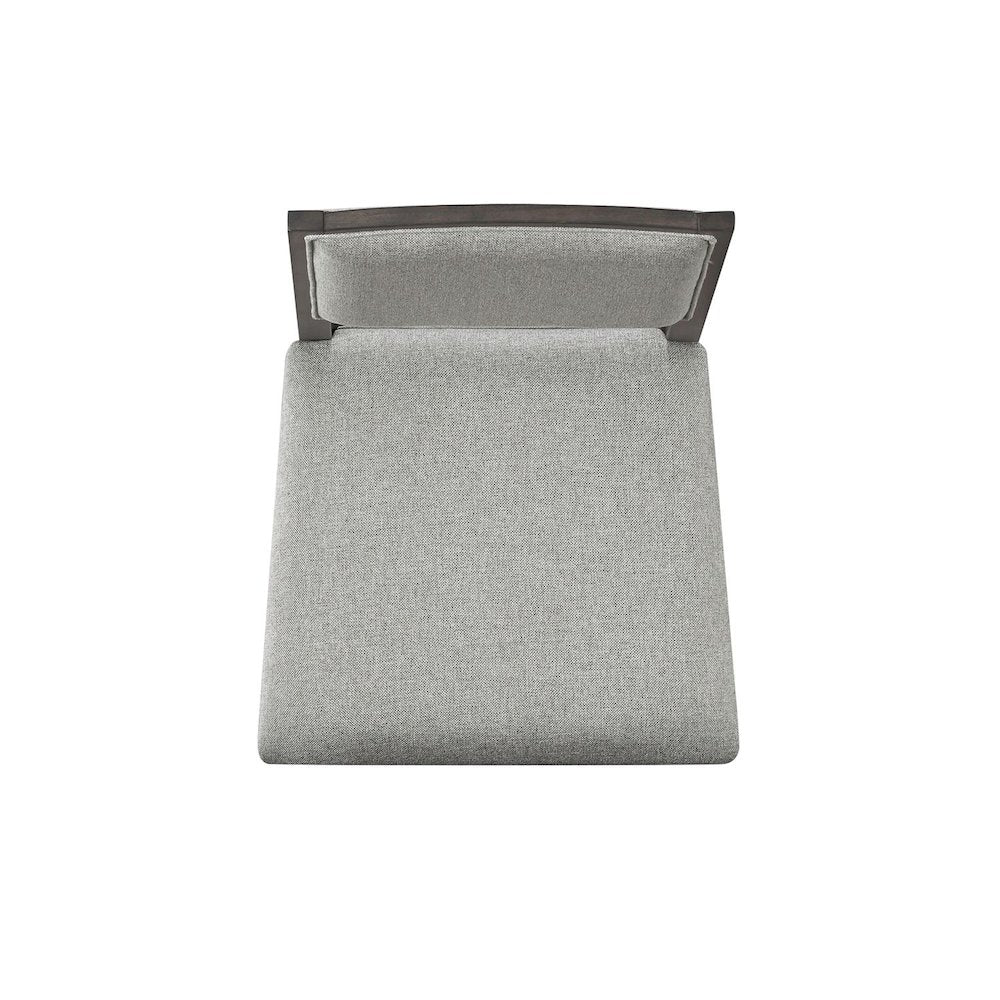 Modern Edge Uph Side Chair (RTA) - Caffe