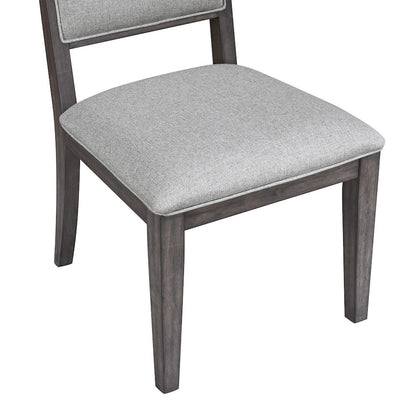 Modern Edge Uph Side Chair (RTA) - Caffe