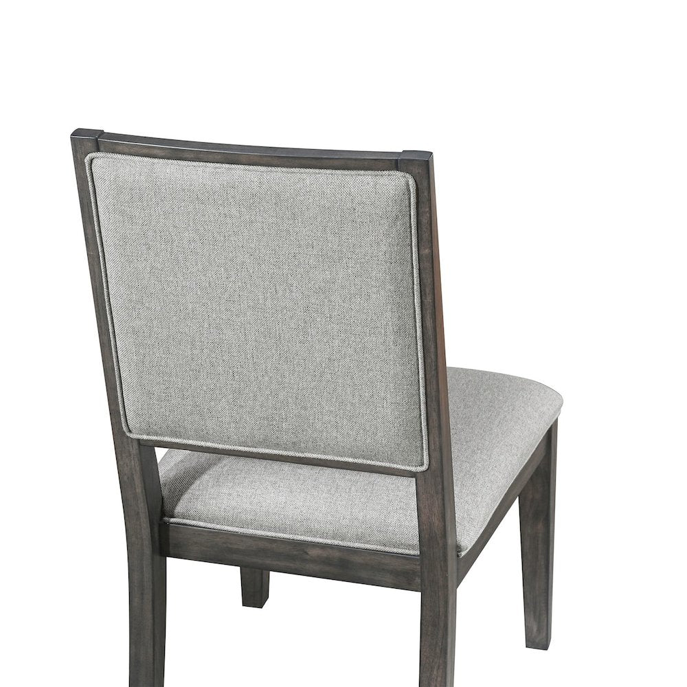 Modern Edge Uph Side Chair (RTA) - Caffe