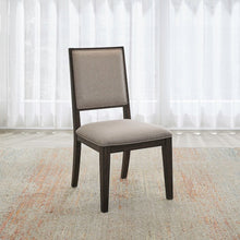 Modern Edge Uph Side Chair (RTA) - Caffe