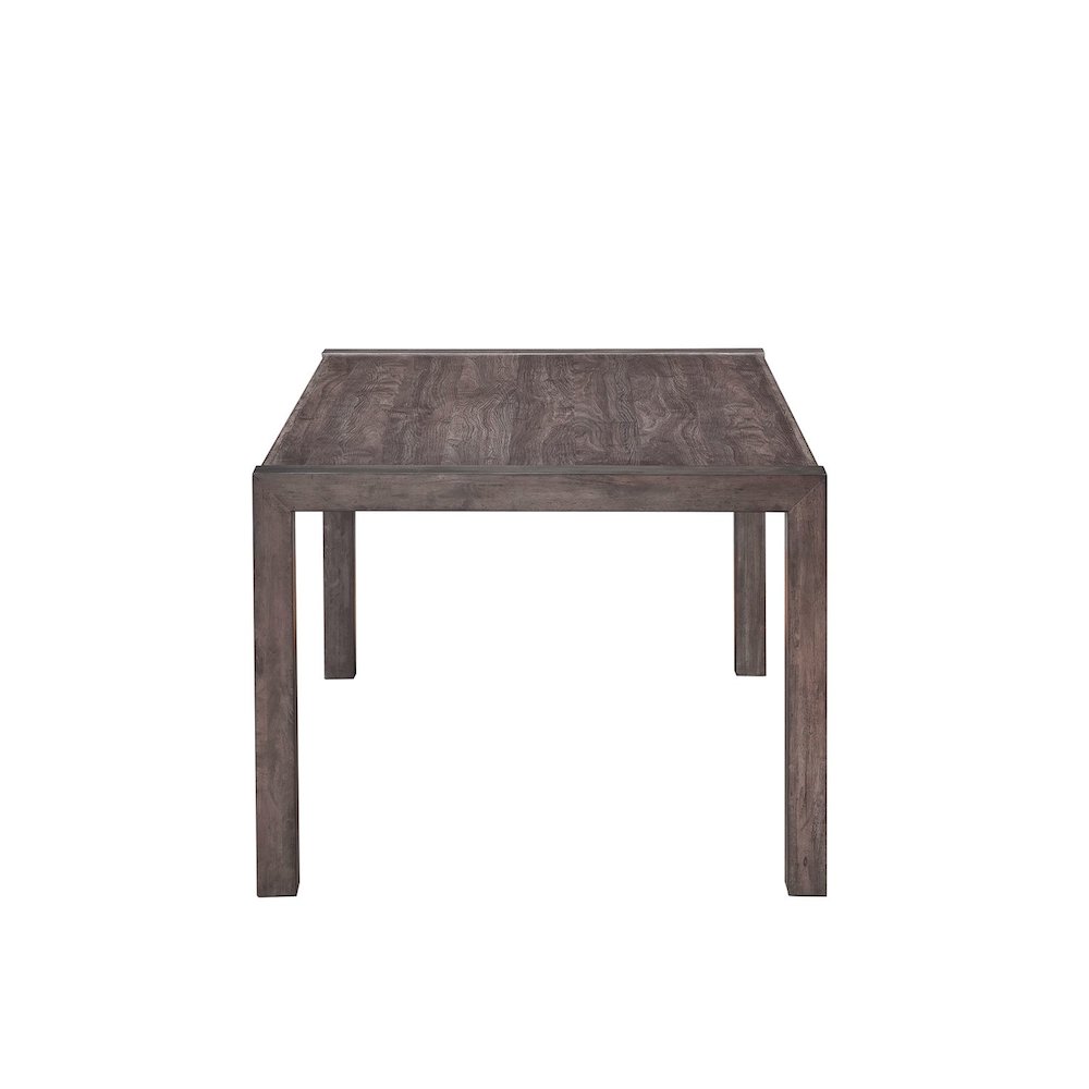 Modern Edge 7 Piece Rectangular Table Set - Caffe