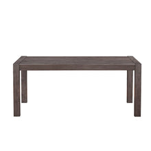 Modern Edge Rectangular Leg Table - Caffe Melamine