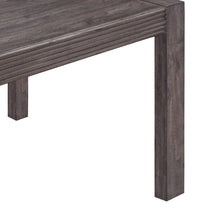 Modern Edge Rectangular Leg Table - Caffe Melamine