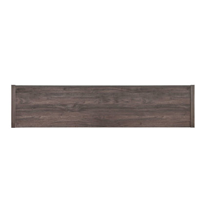 Modern Edge 77 Inch TV Console for Living Room  - Caffe