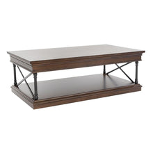 Tribeca Rectangular Cocktail Table in Cordovian Brown