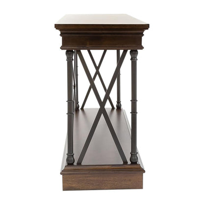 Tribeca Sofa Table in Cordovian Brown