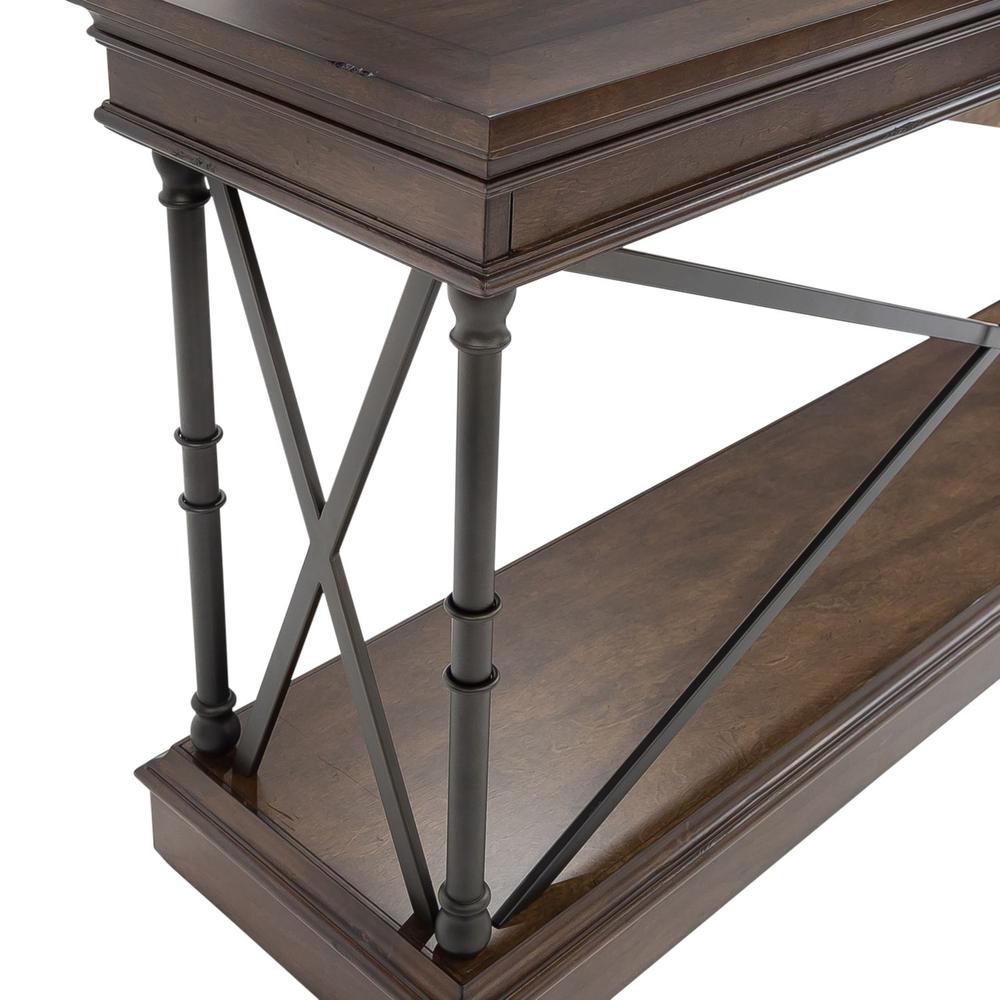 Tribeca Sofa Table in Cordovian Brown