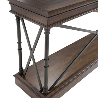 Tribeca Sofa Table in Cordovian Brown