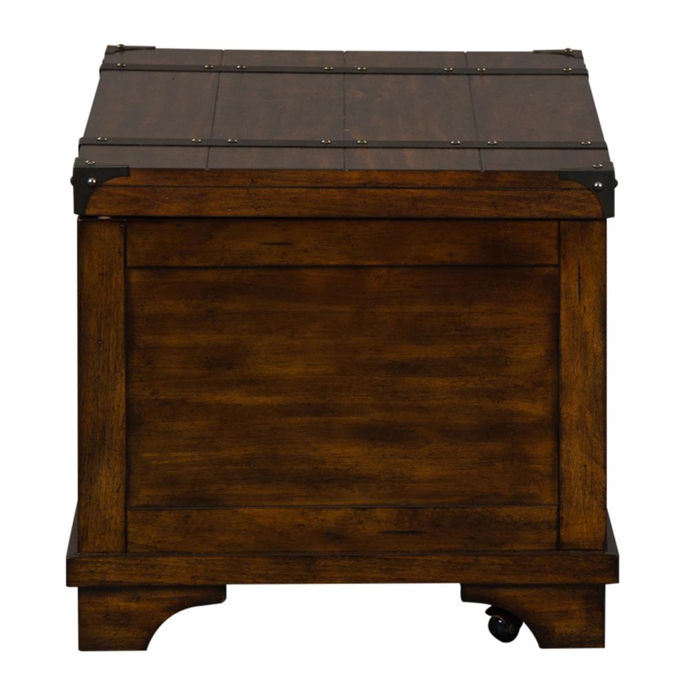 Aspen Skies Storage Trunk in Russet Brown
