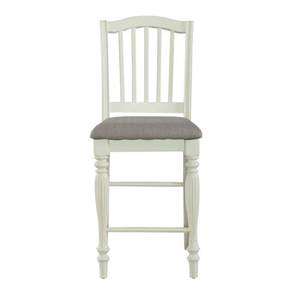 Cumberland Creek Slat Back Counter Chair (RTA) in Nutmeg