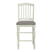 Cumberland Creek Slat Back Counter Chair (RTA)-Set of 2 in Nutmeg