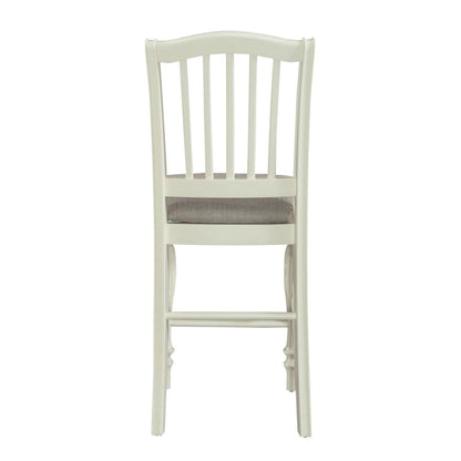 Cumberland Creek Slat Back Counter Chair (RTA) in Nutmeg