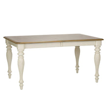 Cumberland Creek Rectangular Leg Table in Nutmeg