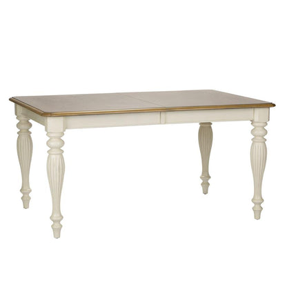 Cumberland Creek Rectangular Leg Table in Nutmeg