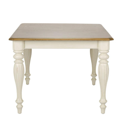 Cumberland Creek Rectangular Leg Table in Nutmeg