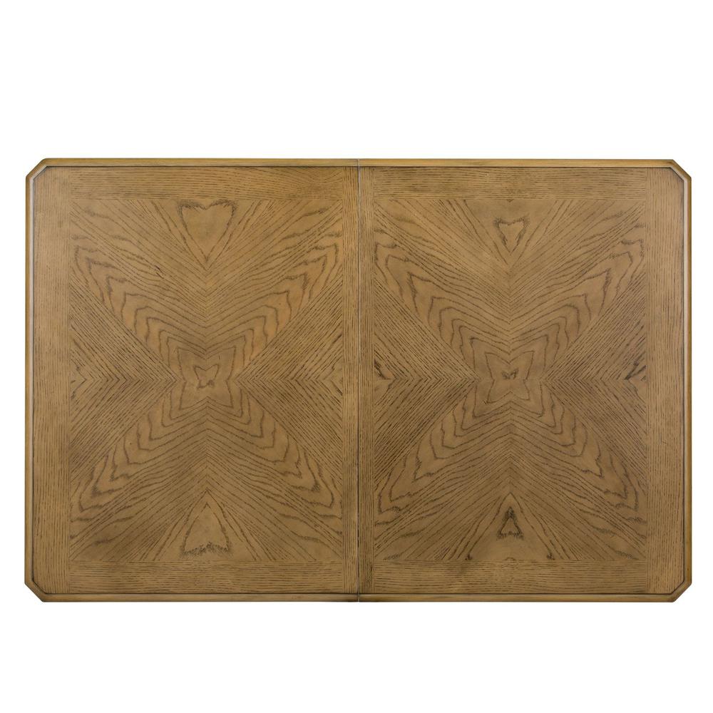 Cumberland Creek Rectangular Leg Table in Nutmeg