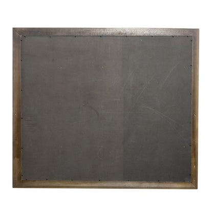 Big Valley Mirror in Brownstone w/ Heavy Distressing