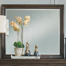 Big Valley Mirror in Brownstone w/ Heavy Distressing
