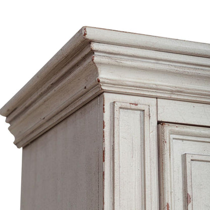 Big Valley 10 Drawer Chesser in Whitestone w/ Heavy Distressing