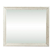 Big Valley Mirror in Whitestone w/ Heavy Distressing