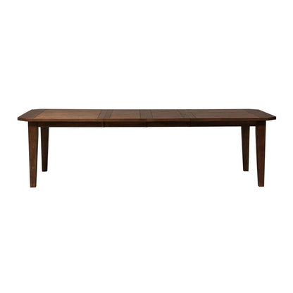 Hearthstone Ridge Rectangular Leg Table in Tobacco