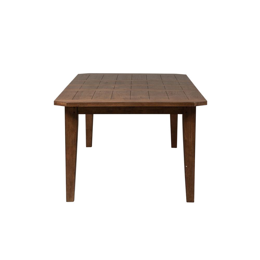 Hearthstone Ridge Rectangular Leg Table in Tobacco