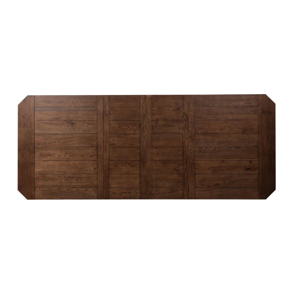 Hearthstone Ridge Rectangular Leg Table in Tobacco