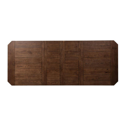 Hearthstone Ridge Rectangular Leg Table in Tobacco
