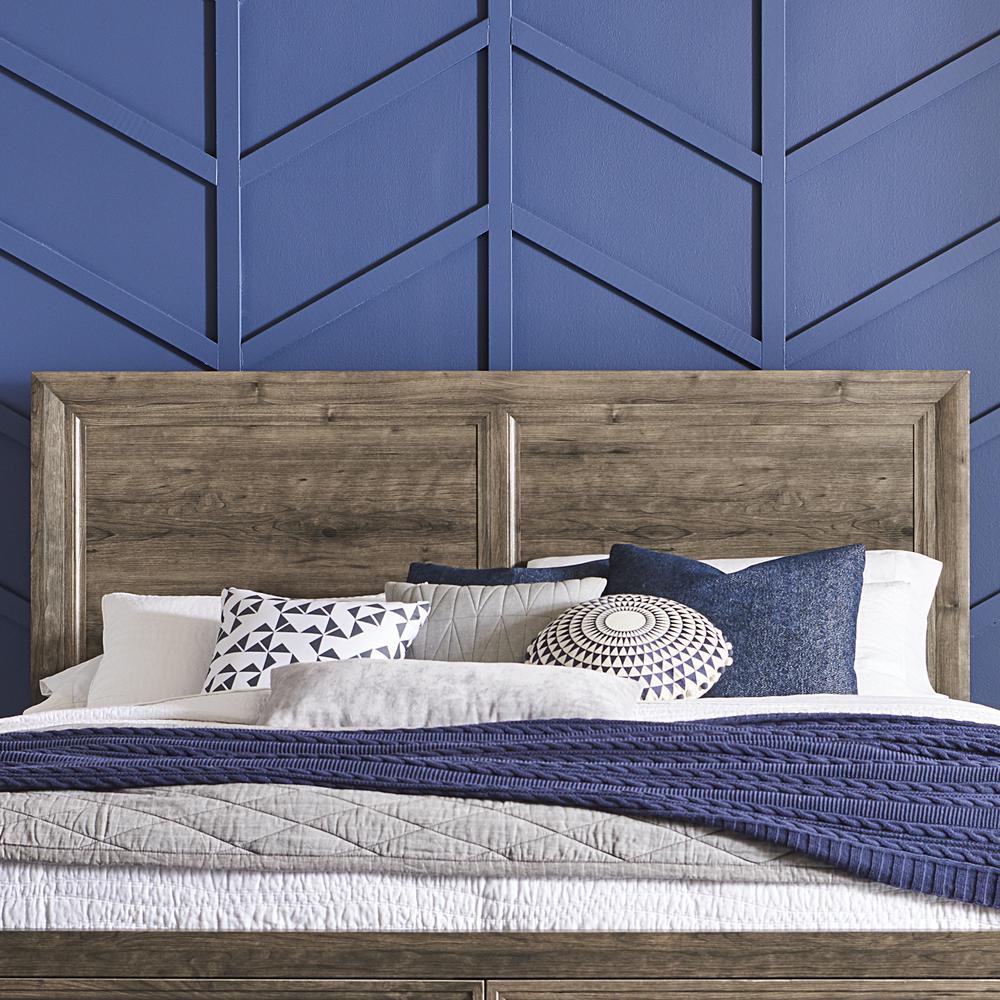 Ridgecrest Queen Panel Headboard in Cobblestone