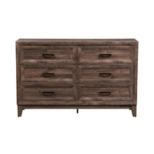 Ridgecrest 6 Drawer Dresser in Cobblestone