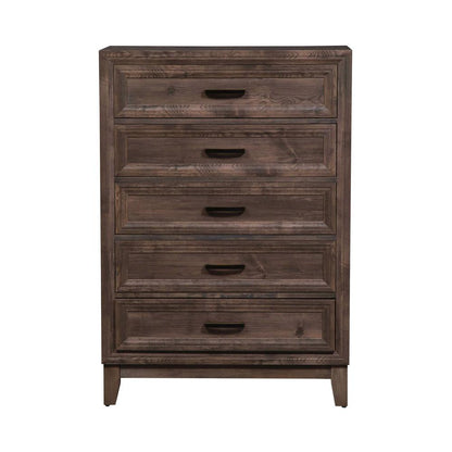 Ridgecrest 5 Drawer Chest in Cobblestone