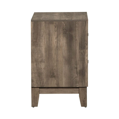 Ridgecrest 2 Drawer Night Stand in Cobblestone
