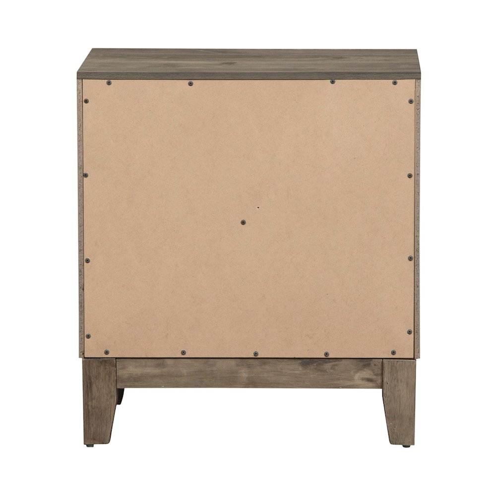 Ridgecrest 2 Drawer Night Stand in Cobblestone