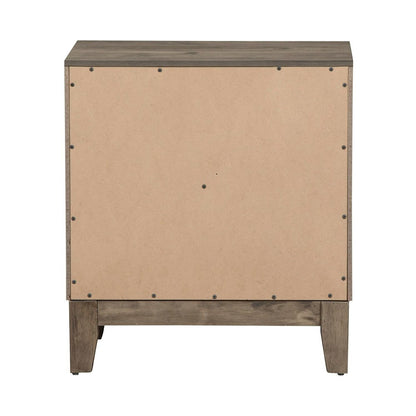 Ridgecrest 2 Drawer Night Stand in Cobblestone