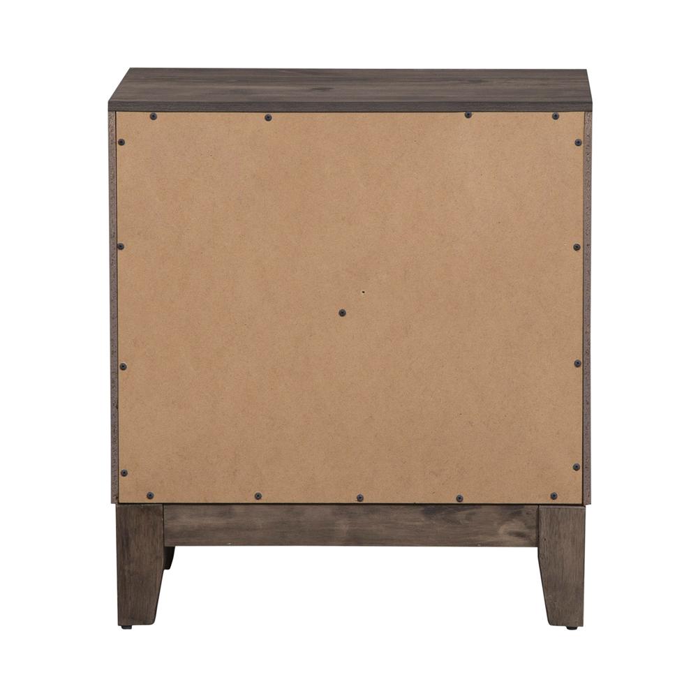 Ridgecrest 2 Drawer Night Stand in Cobblestone