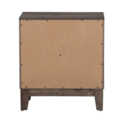 Ridgecrest 2 Drawer Night Stand in Cobblestone