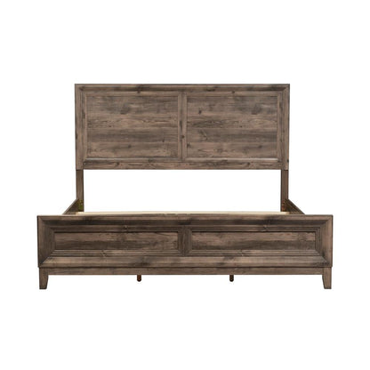 Ridgecrest King California Panel Bed in Cobblestone