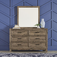 Ridgecrest Dresser & Mirror in Cobblestone