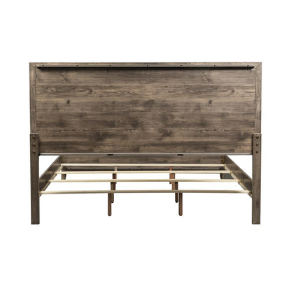 Ridgecrest King Panel Bed in Cobblestone
