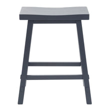 Creations 24 Inch Sawhorse Counter Stool- Navy in Various