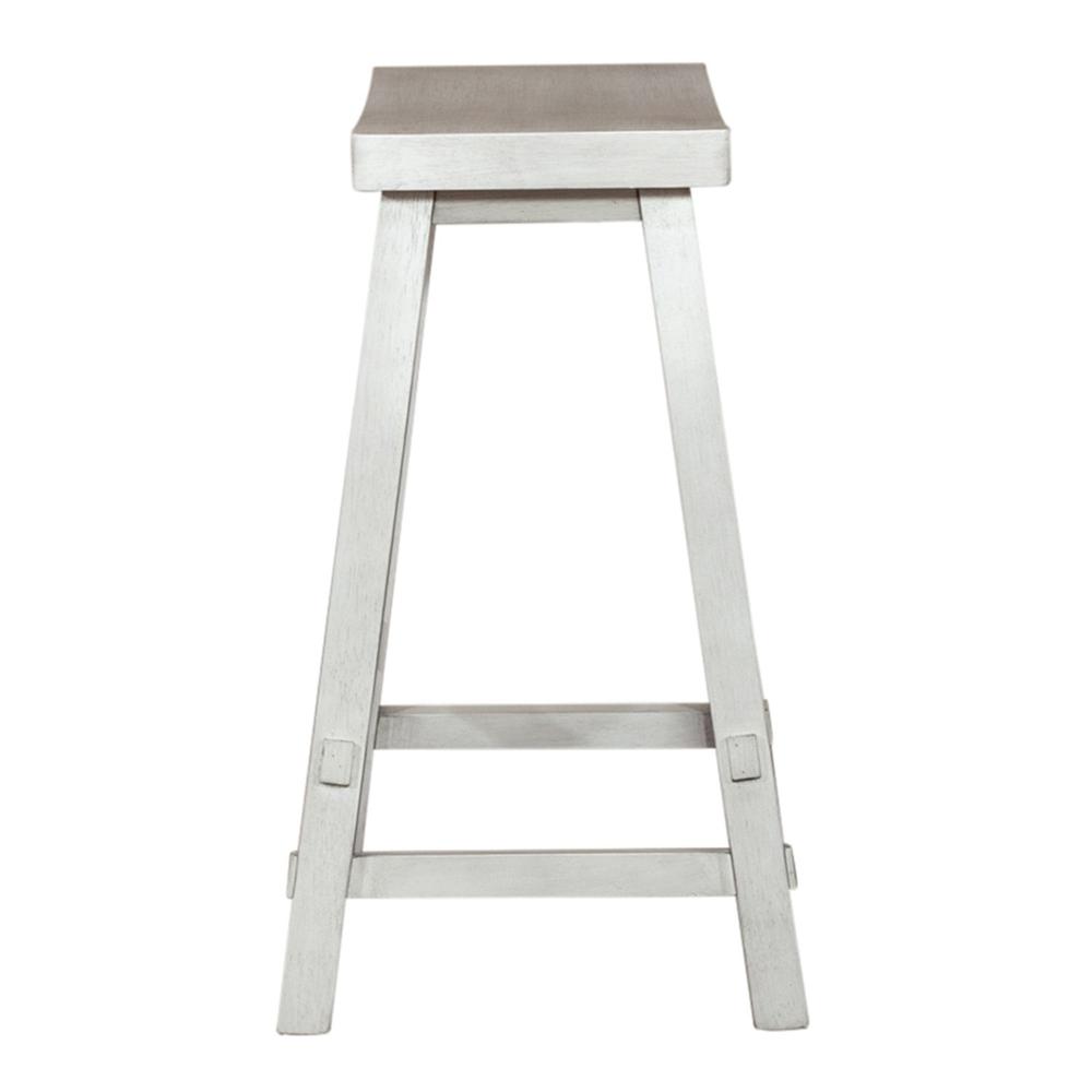 Creations 24 Inch Sawhorse Counter Stool - White in Various