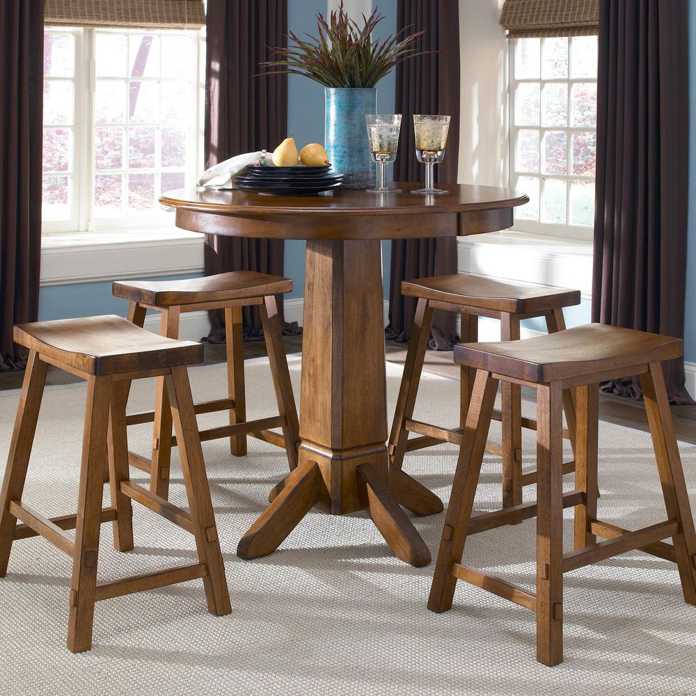 Creations 30 Inch Sawhorse Stool - Tobacco (RTA) in Various
